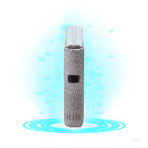 ILIA哩亞電子煙布紋款一代主機 換彈式霧化杆 【布紋灰】