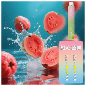 ILIA哩亞4代一次性拋棄式電子煙6500口【紅心芭樂】