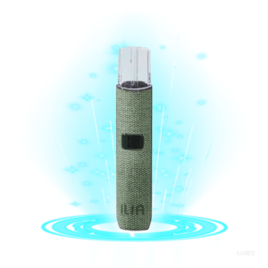 ILIA哩亞電子煙布紋款一代主機 換彈式霧化杆 【布紋綠】