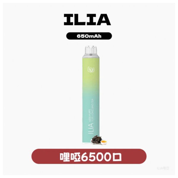 ILIA哩亞4代一次性拋棄式電子煙6500口【龍井】