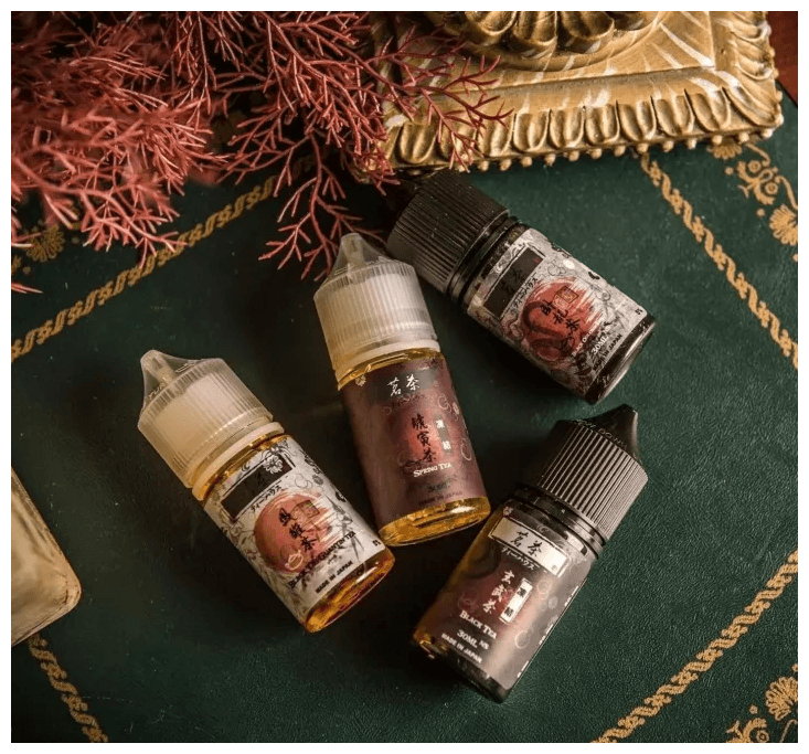 茗茶電子菸小煙油30ml(0mg/30mg)日本進口