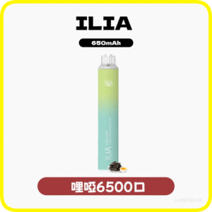ILIA哩啞電子煙 BAR4四代一次性抛棄式 6500口【23種風味】
